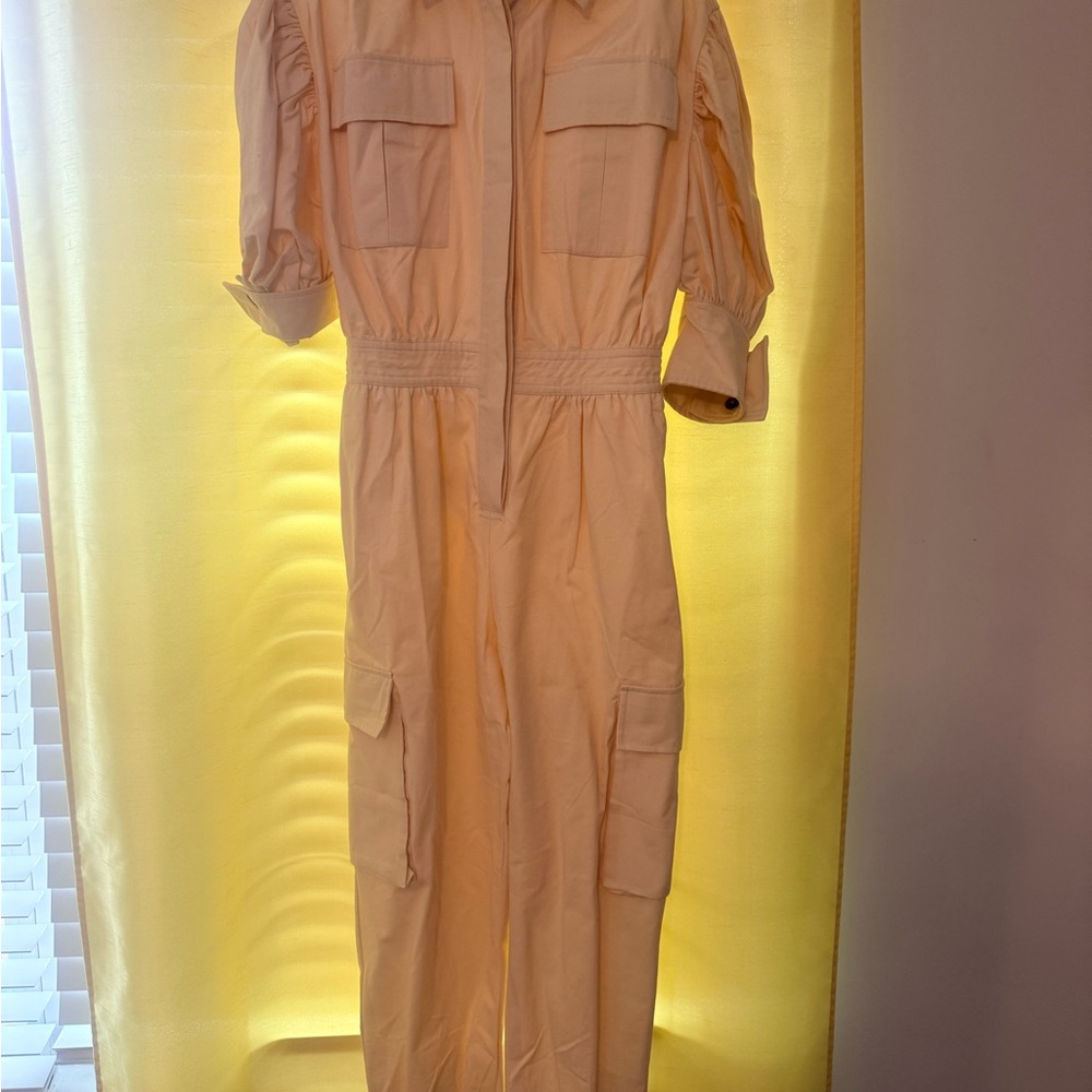 Stylish Cream Jumpsuit